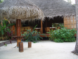 Flanerie à l'hotel la Pirogue